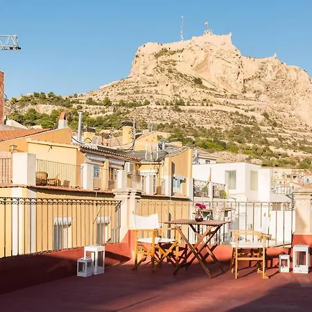 Alc - Stylish With Fantastic Terrace, Old Town * Alicante